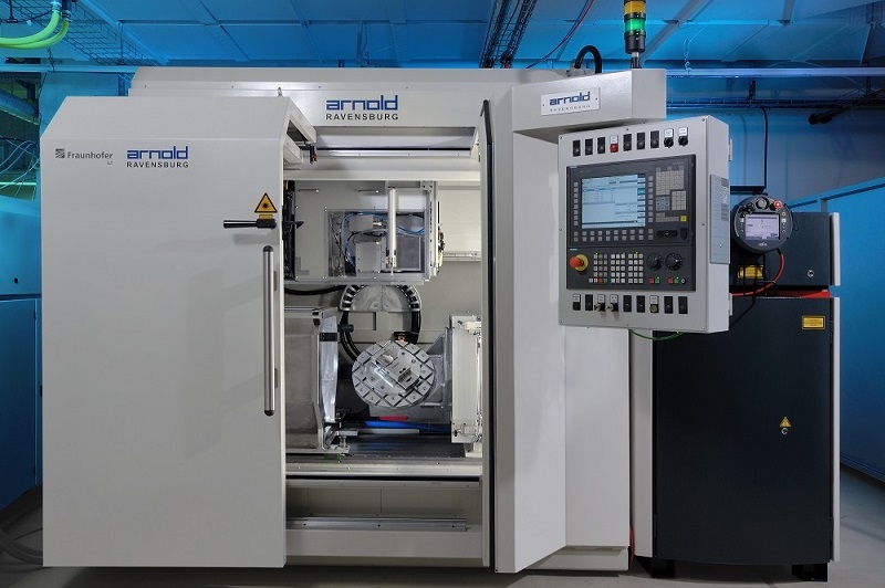 Machine tool for laser polishing.